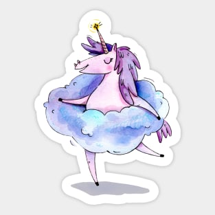 Dreamy Unicorn Sticker